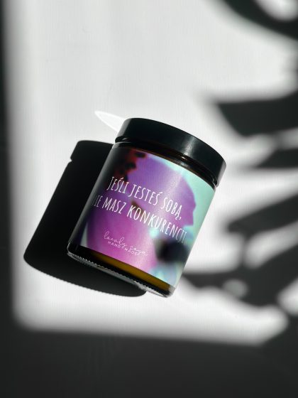 MATCHA • Motywacyjna świeca sojowa